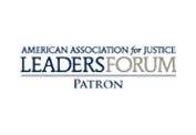 American Association for Justice Leaders Forum Patron Badge